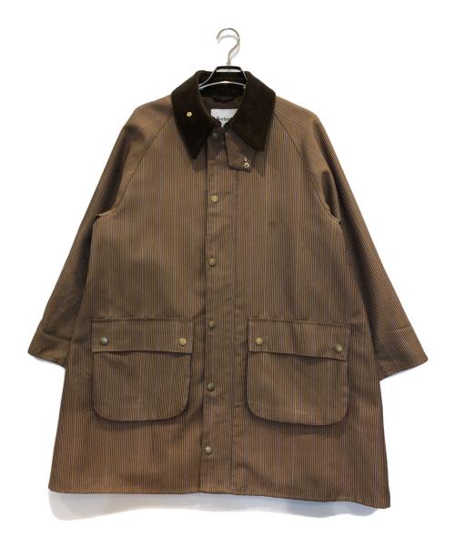 Barbour（バブアー）Barbour (バブアー) FRAMeWORK (フレームワーク) ステンカラーコート ブラウン サイズ:Mの古着・服飾アイテム