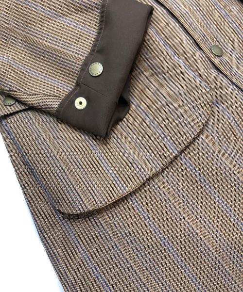 Barbour（バブアー）Barbour (バブアー) FRAMeWORK (フレームワーク) ステンカラーコート ブラウン サイズ:Mの古着・服飾アイテム