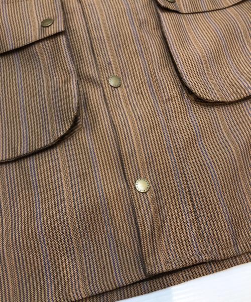 Barbour（バブアー）Barbour (バブアー) FRAMeWORK (フレームワーク) ステンカラーコート ブラウン サイズ:Mの古着・服飾アイテム