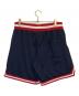 UNDEFEATED (アンディフィーテッド) BASKETBALL SHORT/バスケットショートパンツ/ハーフパンツ ネイビー サイズ:L：3000円