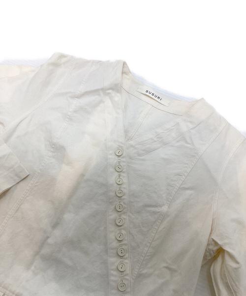 susuri（ススリ）susuri (ススリ) ステアーズドレス アイボリー サイズ:1の古着・服飾アイテム