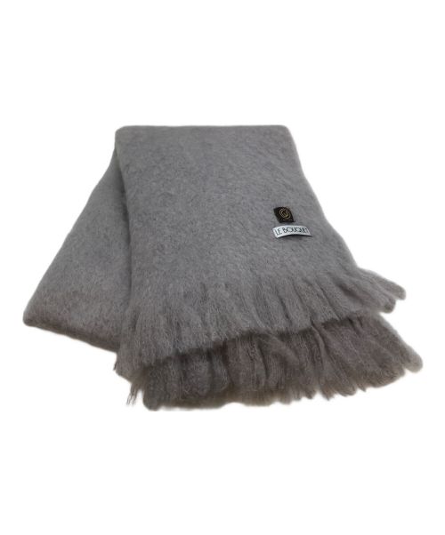 LE BOUQUET（ル ブーケ）LE BOUQUET (ル ブーケ) モヘア×ウールチャンキーストール グレー サイズ:F 未使用品の古着・服飾アイテム