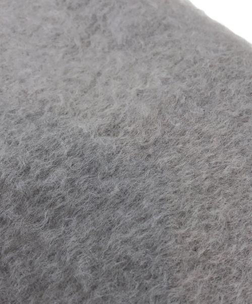 LE BOUQUET（ル ブーケ）LE BOUQUET (ル ブーケ) モヘア×ウールチャンキーストール グレー サイズ:F 未使用品の古着・服飾アイテム