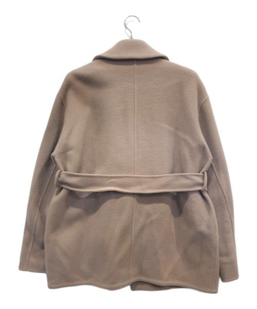 ARPEGE STORY（アルページュストーリー）ARPEGE STORY (アルページュストーリー) ミドル丈テーラーリバーコート/チェスターコート ベージュ サイズ:1の古着・服飾アイテム