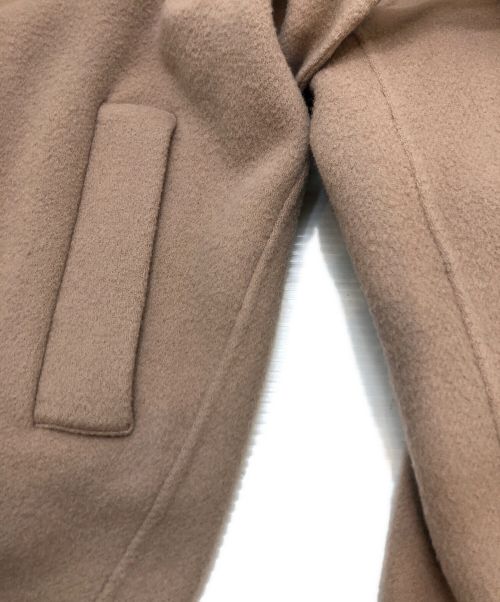 ARPEGE STORY（アルページュストーリー）ARPEGE STORY (アルページュストーリー) ミドル丈テーラーリバーコート/チェスターコート ベージュ サイズ:1の古着・服飾アイテム