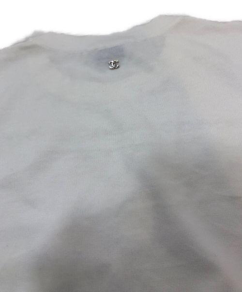 CHANEL（シャネル）CHANEL (シャネル) オーバーサイズTシャツ ホワイト サイズ:36の古着・服飾アイテム