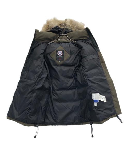 CANADA GOOSE（カナダグース）CANADA GOOSE (カナダグース) BELLEVILLE/ベルヴィル/ダウンジャケット グリーン サイズ:Sの古着・服飾アイテム