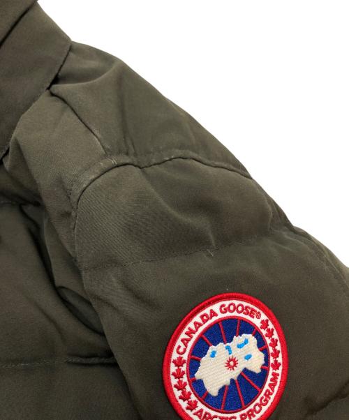 CANADA GOOSE（カナダグース）CANADA GOOSE (カナダグース) BELLEVILLE/ベルヴィル/ダウンジャケット グリーン サイズ:Sの古着・服飾アイテム