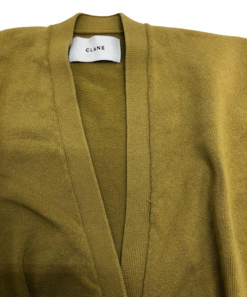 CLANE（クラネ）CLANE (クラネ) ニットカーディガン オリーブ サイズ:2の古着・服飾アイテム