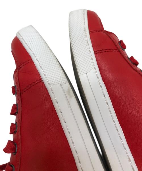 COACH（コーチ）COACH (コーチ) DISNEY (ディズニー) コラボローカットスニーカー レッド サイズ:23.5ＣＭの古着・服飾アイテム