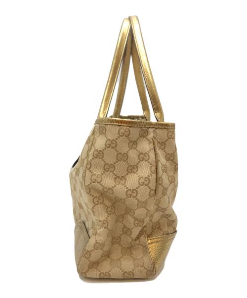 GUCCI（グッチ）GUCCI (グッチ) GGキャンバストートバッグ ベージュ サイズ:表記なしの古着・服飾アイテム
