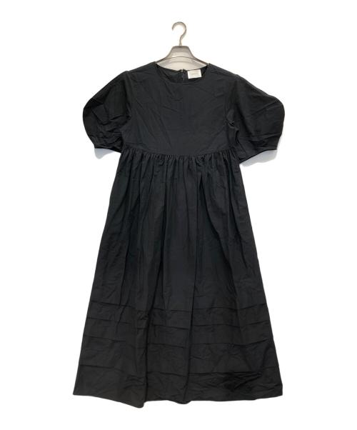 OHGA（オオガ）OHGA (オオガ) タフタワンピース ブラック サイズ:M 未使用品の古着・服飾アイテム