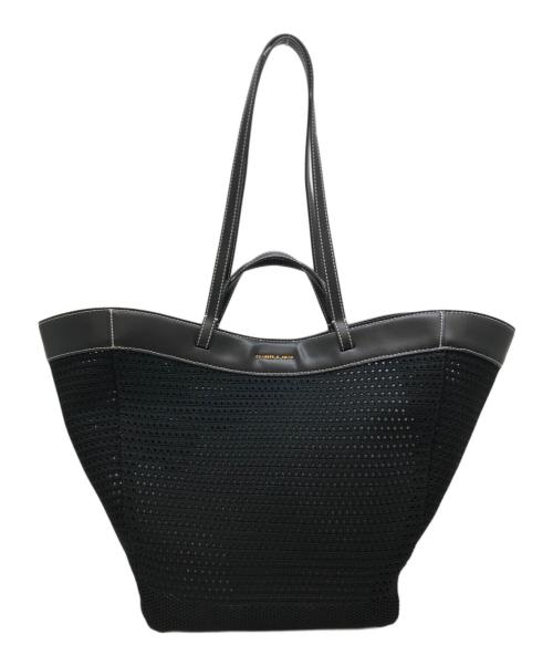 CHARLES & KEITH（チャールズアンドキース）CHARLES & KEITH (チャールズ＆キース) アイダニットトートバッグ ブラックの古着・服飾アイテム