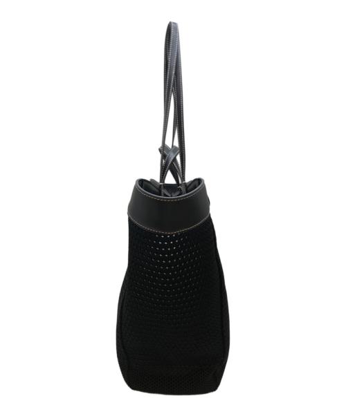 CHARLES & KEITH（チャールズアンドキース）CHARLES & KEITH (チャールズ＆キース) アイダニットトートバッグ ブラックの古着・服飾アイテム