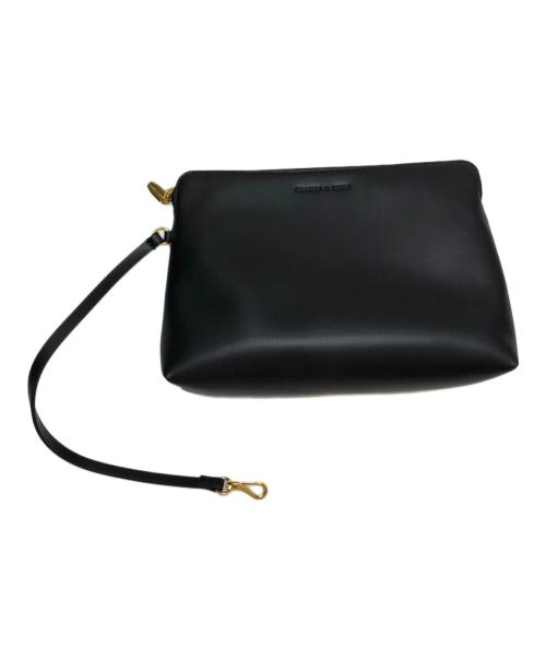 CHARLES & KEITH（チャールズアンドキース）CHARLES & KEITH (チャールズ＆キース) アイダニットトートバッグ ブラックの古着・服飾アイテム