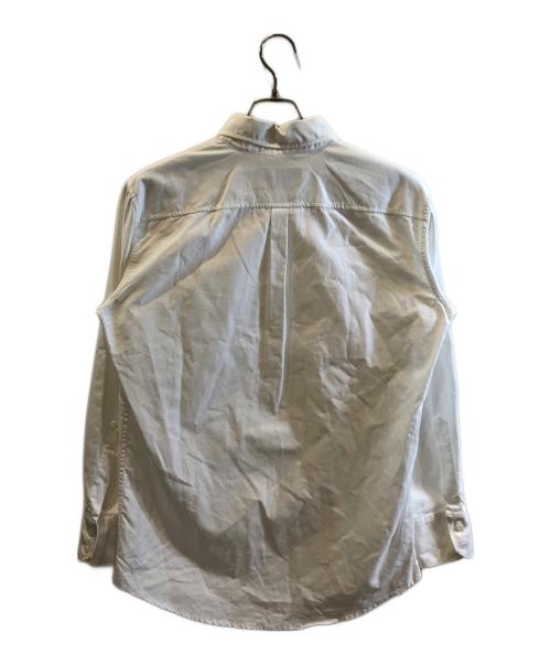 DSQUARED2（ディースクエアード）DSQUARED2 (ディースクエアード) ボタンダウンシャツ/オックスフォードシャツ/長袖シャツ ホワイト サイズ:48の古着・服飾アイテム