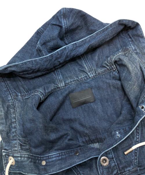 DIESEL Black Gold（ディーゼル ブラック ゴールド）DIESEL Black Gold (ディーゼル ブラック ゴールド) デニムプルオーバージャケット インディゴ サイズ:46の古着・服飾アイテム