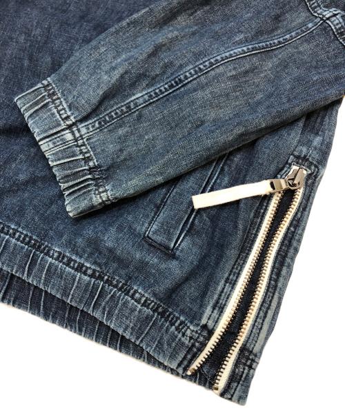 DIESEL Black Gold（ディーゼル ブラック ゴールド）DIESEL Black Gold (ディーゼル ブラック ゴールド) デニムプルオーバージャケット インディゴ サイズ:46の古着・服飾アイテム