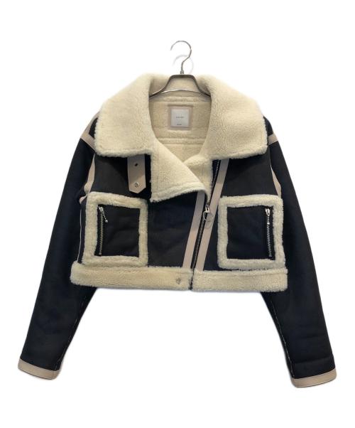 juemi（ジュエミ）juemi (ジュエミ) ムートンジャケット ブラック サイズ:FREEの古着・服飾アイテム