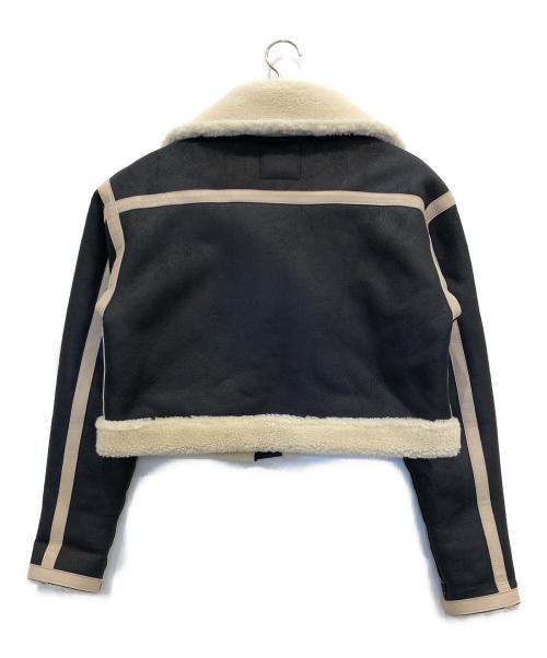 juemi（ジュエミ）juemi (ジュエミ) ムートンジャケット ブラック サイズ:FREEの古着・服飾アイテム