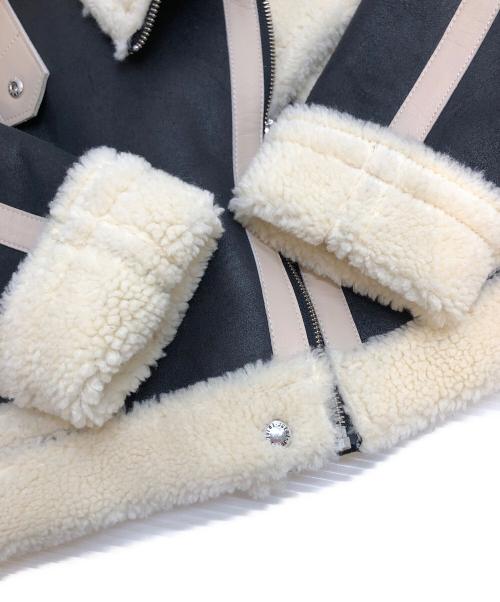 juemi（ジュエミ）juemi (ジュエミ) ムートンジャケット ブラック サイズ:FREEの古着・服飾アイテム