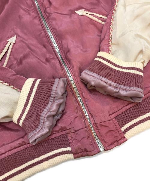 Hysteric Glamour（ヒステリックグラマー）Hysteric Glamour (ヒステリックグラマー) スカジャン ピンク サイズ:FREEの古着・服飾アイテム