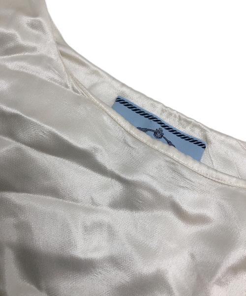 PRADA（プラダ）PRADA (プラダ) ノースリーブワンピース ホワイト サイズ:40Sの古着・服飾アイテム