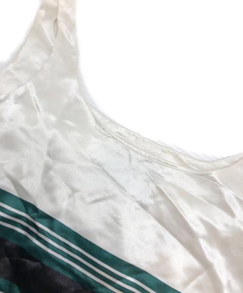 PRADA（プラダ）PRADA (プラダ) ノースリーブワンピース ホワイト サイズ:40Sの古着・服飾アイテム