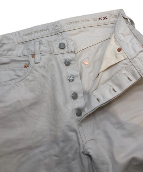 45R（フォーティファイブ・アール）45R (フォーティーファイブアール) 13オンスの空比古比女 ホワイト サイズ:31の古着・服飾アイテム