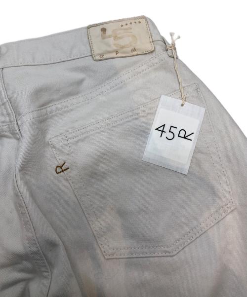 45R（フォーティファイブ・アール）45R (フォーティーファイブアール) 13オンスの空比古比女 ホワイト サイズ:31の古着・服飾アイテム