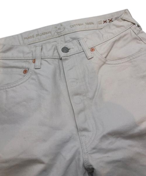 45R（フォーティファイブ・アール）45R (フォーティーファイブアール) 13オンスの空比古比女 ホワイト サイズ:30の古着・服飾アイテム