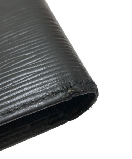 LOUIS VUITTON（ルイ ヴィトン）LOUIS VUITTON (ルイ ヴィトン) エピ ポルトフォイユ・ブラザ/長財布 ブラックの古着・服飾アイテム