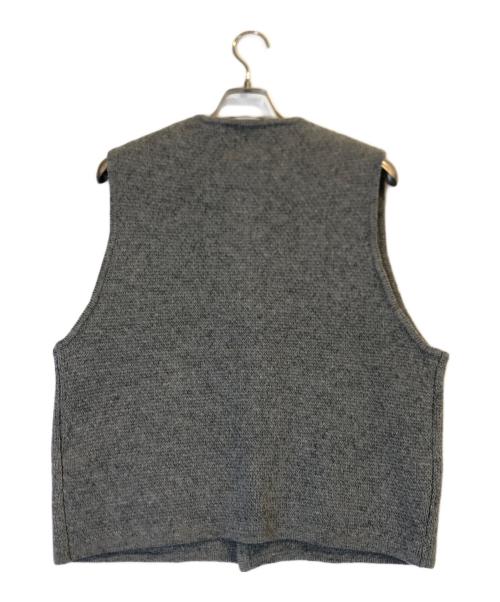 GEO TROWARK（ジオトロワーク）GEO TROWARK (ジオトロワーク) SARO (サロ) ニットベスト グレー サイズ:表記なしの古着・服飾アイテム