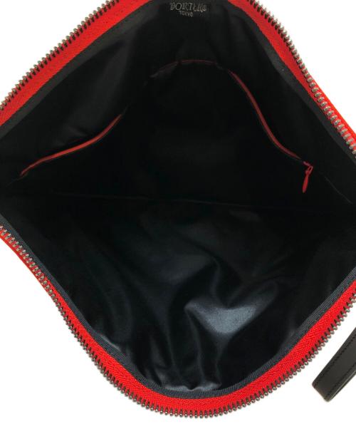 PORTER（ポーター）PORTER (ポーター) クラッチバッグ レッド サイズ:表記なしの古着・服飾アイテム