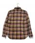 FIVE BROTHER (ファイブブラザー) ヘビーコットンチェックシャツ ブラウン サイズ:XL：5000円