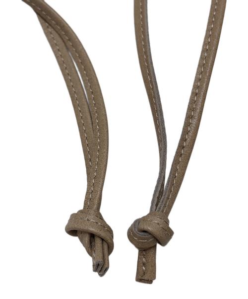 TIDE WAY（タイドウェイ）TIDE WAY (タイドウェイ) 巾着バッグ ベージュ サイズ:表記なしの古着・服飾アイテム