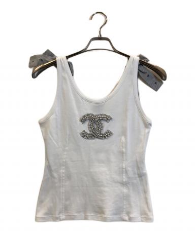 CHANEL シャネル タンクトップ ココマーク スポーツライン 44 グレー 3065001442256472_01_3603w.jpeg