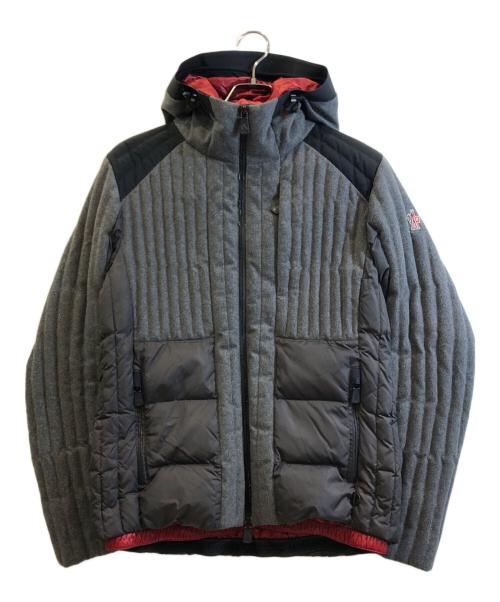 MONCLER（モンクレール）MONCLER (モンクレール) REDON/ウールダウンジャケット グレー サイズ:3の古着・服飾アイテム