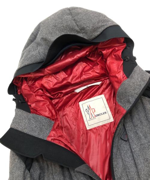 MONCLER（モンクレール）MONCLER (モンクレール) REDON/ウールダウンジャケット グレー サイズ:3の古着・服飾アイテム