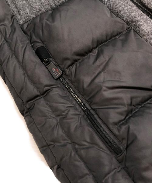 MONCLER（モンクレール）MONCLER (モンクレール) REDON/ウールダウンジャケット グレー サイズ:3の古着・服飾アイテム