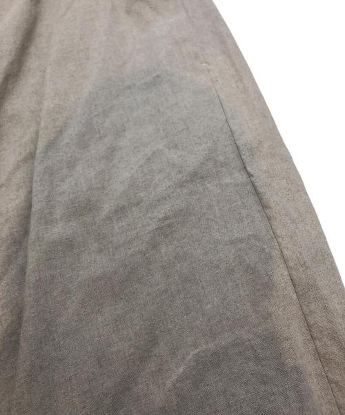 BEARDSLEY（ビアズリー）BEARDSLEY (ビアズリー) ウエスト切替 リネンスカート/ロングスカート ベージュ サイズ:1の古着・服飾アイテム