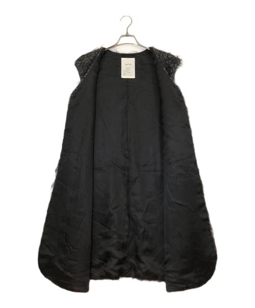 lisette（リゼッタ）Lisette (リゼッタ) ファーロングジレ グレー サイズ:表記なしの古着・服飾アイテム