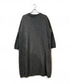 45Rフォーティファイブ・アール）の古着「フロート縮絨のドレス」｜グレー