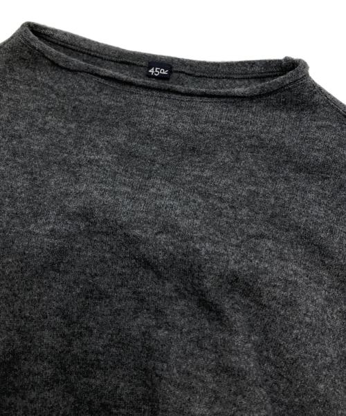 45R（フォーティファイブ・アール）45R (フォーティファイブ・アール) フロート縮絨のドレス グレー サイズ:表記なしの古着・服飾アイテム