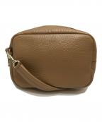 Ch!iiiチー）の古着「ワイドベルトボストンバッグ」｜ベージュ