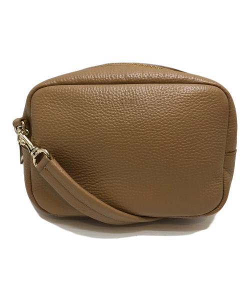 Ch!iii（チー）Ch!iii (チー) ワイドベルトボストンバッグ ベージュの古着・服飾アイテム