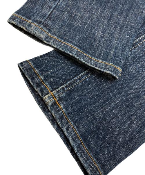 adidas（アディダス）adidas (アディダス) JEREMY SCOTT (ジェレミースコット) ウイングデニムパンツ インディゴ サイズ:27の古着・服飾アイテム