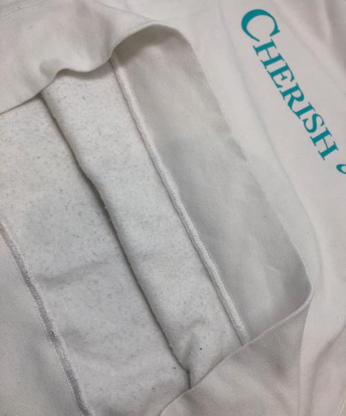 SAPEur（サプール）SAPEur (サプール) プリントスウェット/CHERISH&CO ホワイト サイズ:Lの古着・服飾アイテム