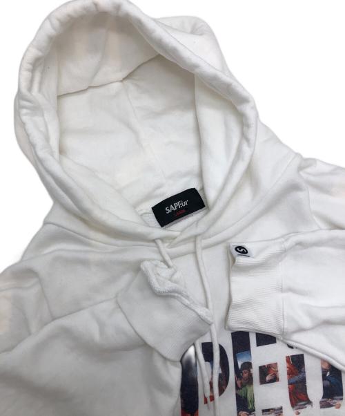 SAPEur（サプール）SAPEur (サプール) プルオーバーパーカー/The Last Supper ホワイト サイズ:Lの古着・服飾アイテム