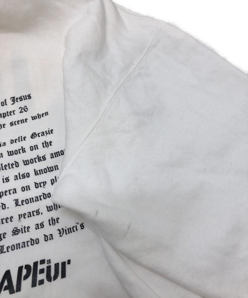 SAPEur（サプール）SAPEur (サプール) プルオーバーパーカー/The Last Supper ホワイト サイズ:Lの古着・服飾アイテム